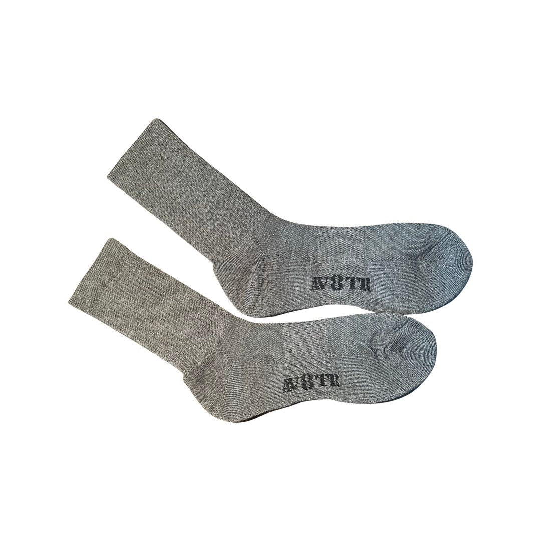 AV8TR MERINO Crew Socks -SIZE 7-11 - ORANGE LINE