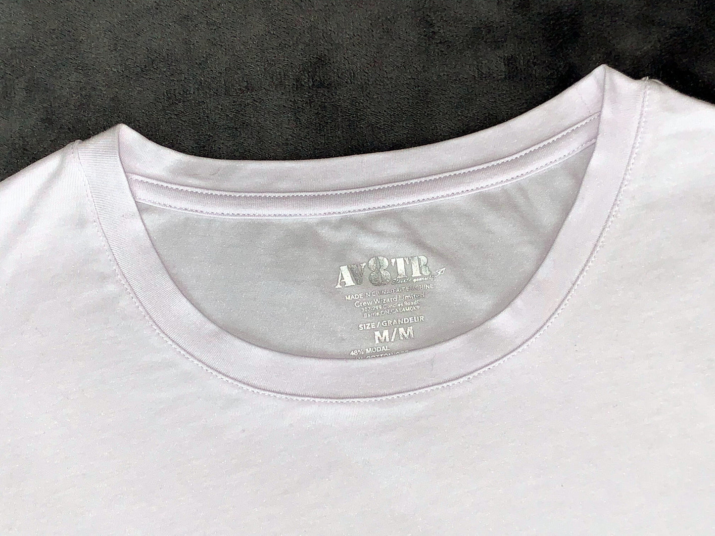 AV8TR men's UNDERSHIRT MODAL - BLUE LINE