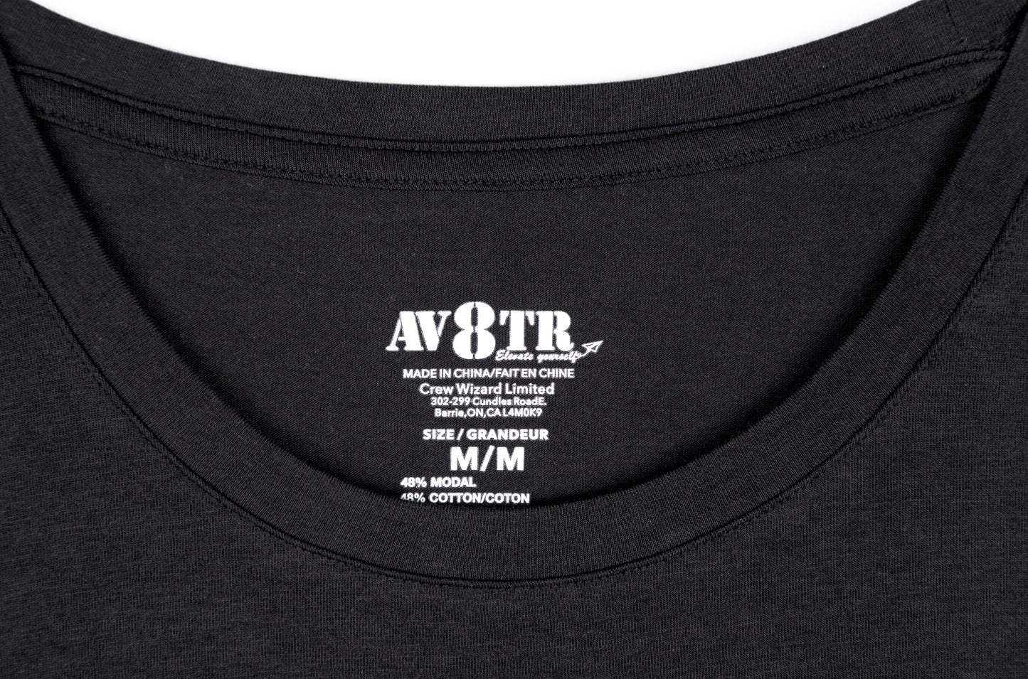 AV8TR men's UNDERSHIRT MODAL - BLUE LINE