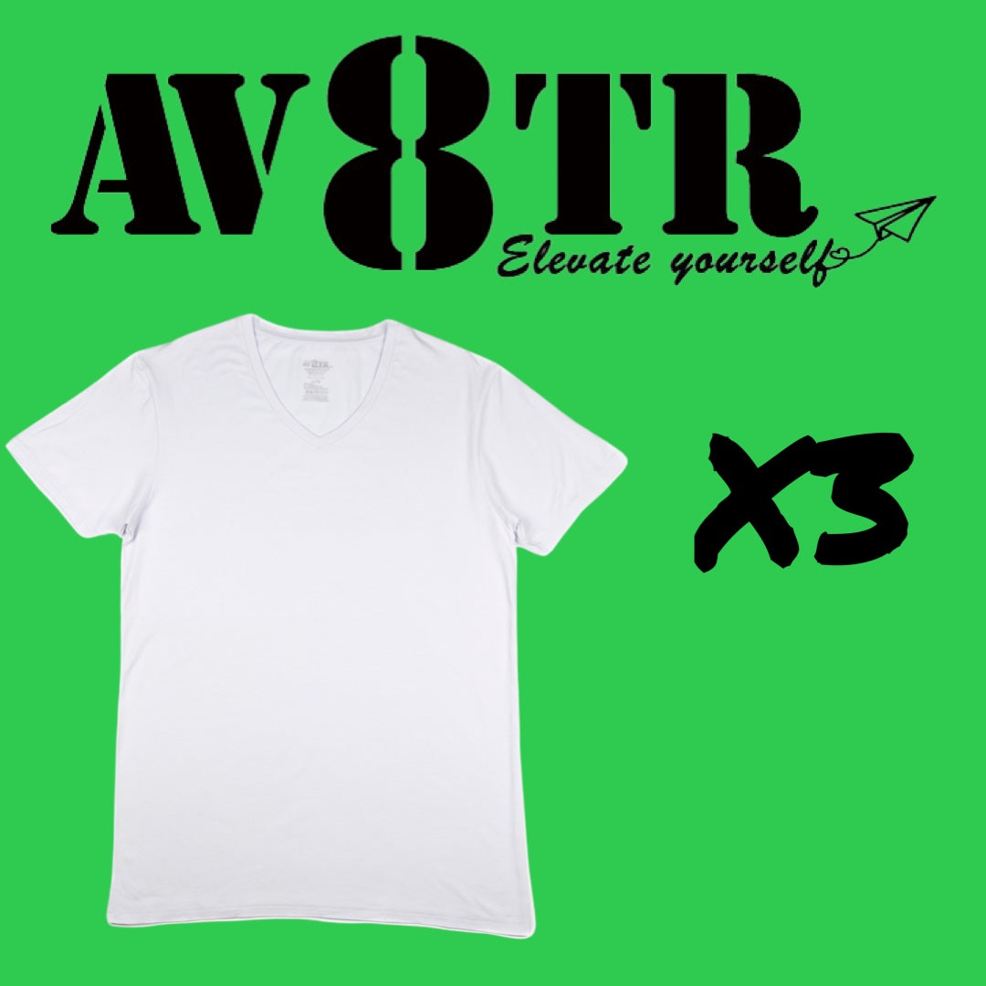 AV8TR men's UNDERSHIRT BAMBOO - GREEN LINE