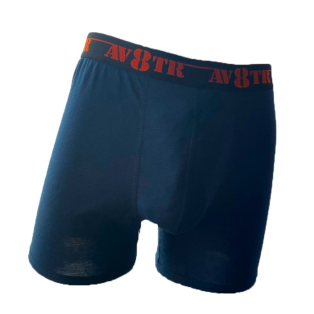 AV8TR MODAL/MERINO men’s boxer briefs - ORANGE LINE