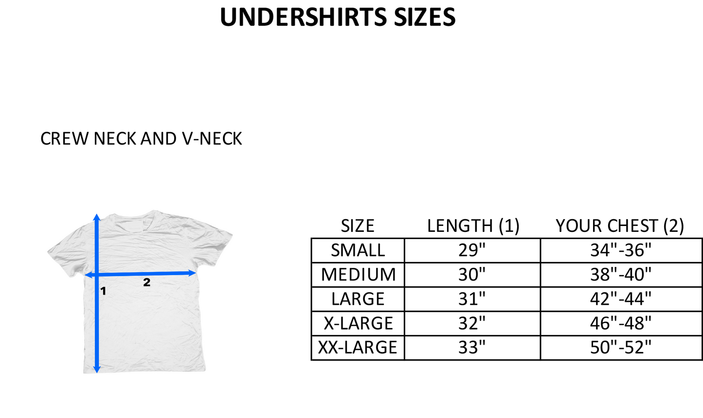 AV8TR men's UNDERSHIRT MODAL - BLUE LINE