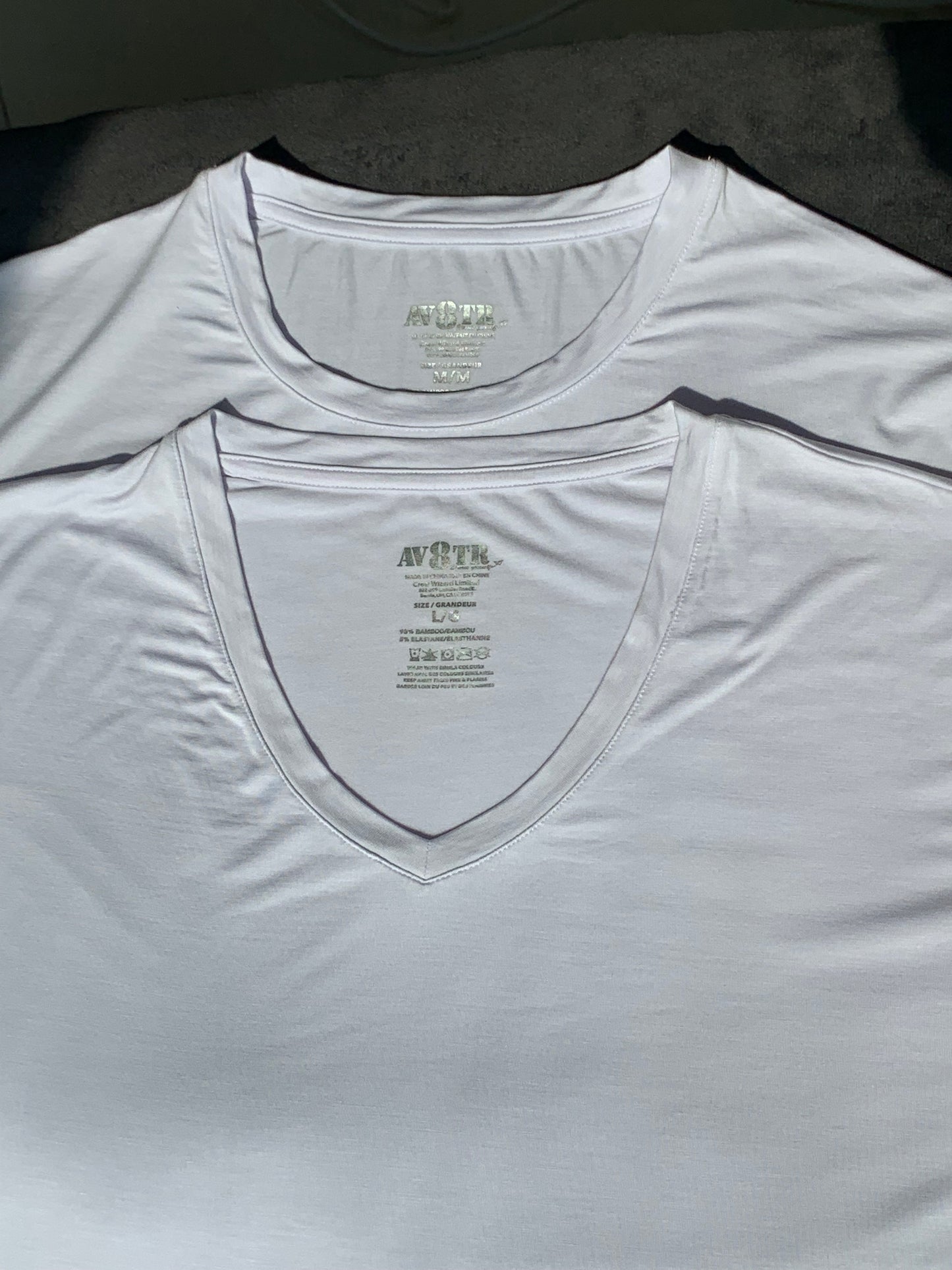 AV8TR men's UNDERSHIRT BAMBOO - GREEN LINE