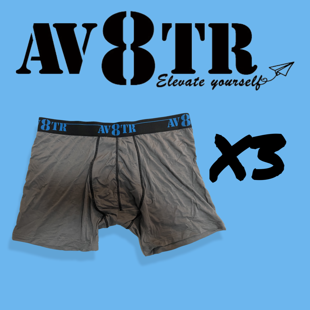 AV8TR MODAL men’s boxer briefs - BLUE LINE