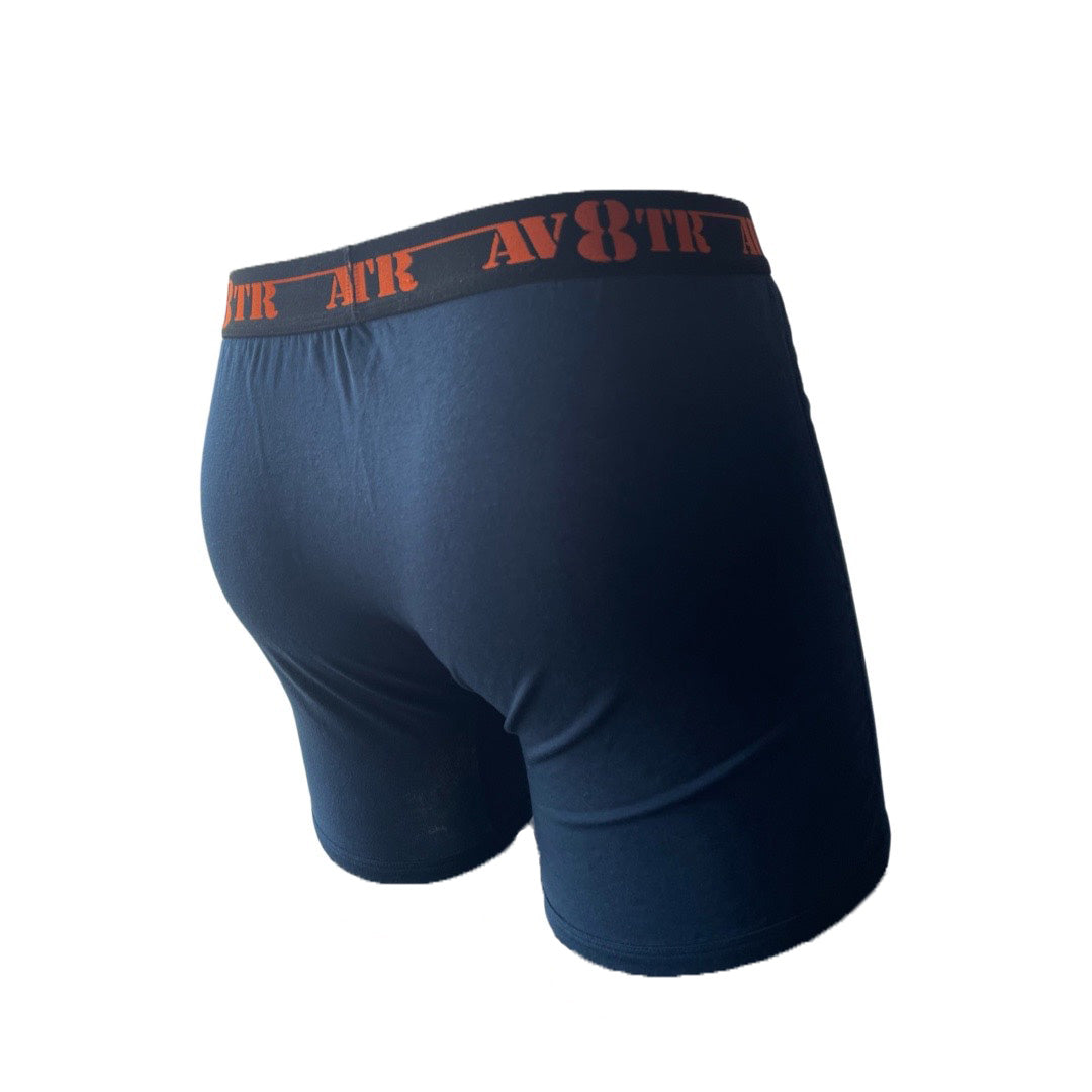 AV8TR MODAL/MERINO men’s boxer briefs - ORANGE LINE