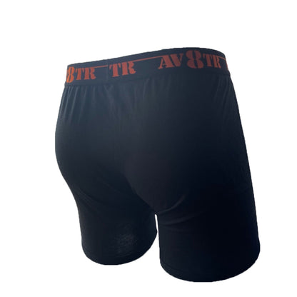 AV8TR MODAL/MERINO men’s boxer briefs - ORANGE LINE