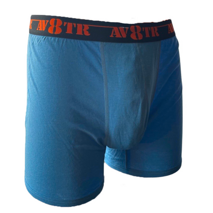 AV8TR MODAL/MERINO men’s boxer briefs - ORANGE LINE