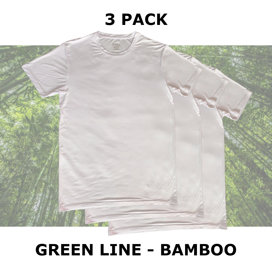 AV8TR men's UNDERSHIRT BAMBOO - GREEN LINE